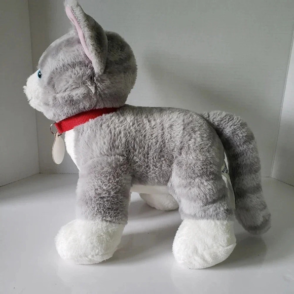 Build-A-Bear, Promise Pets Gray Striped Plush Kitty. - Picture 2 of 9